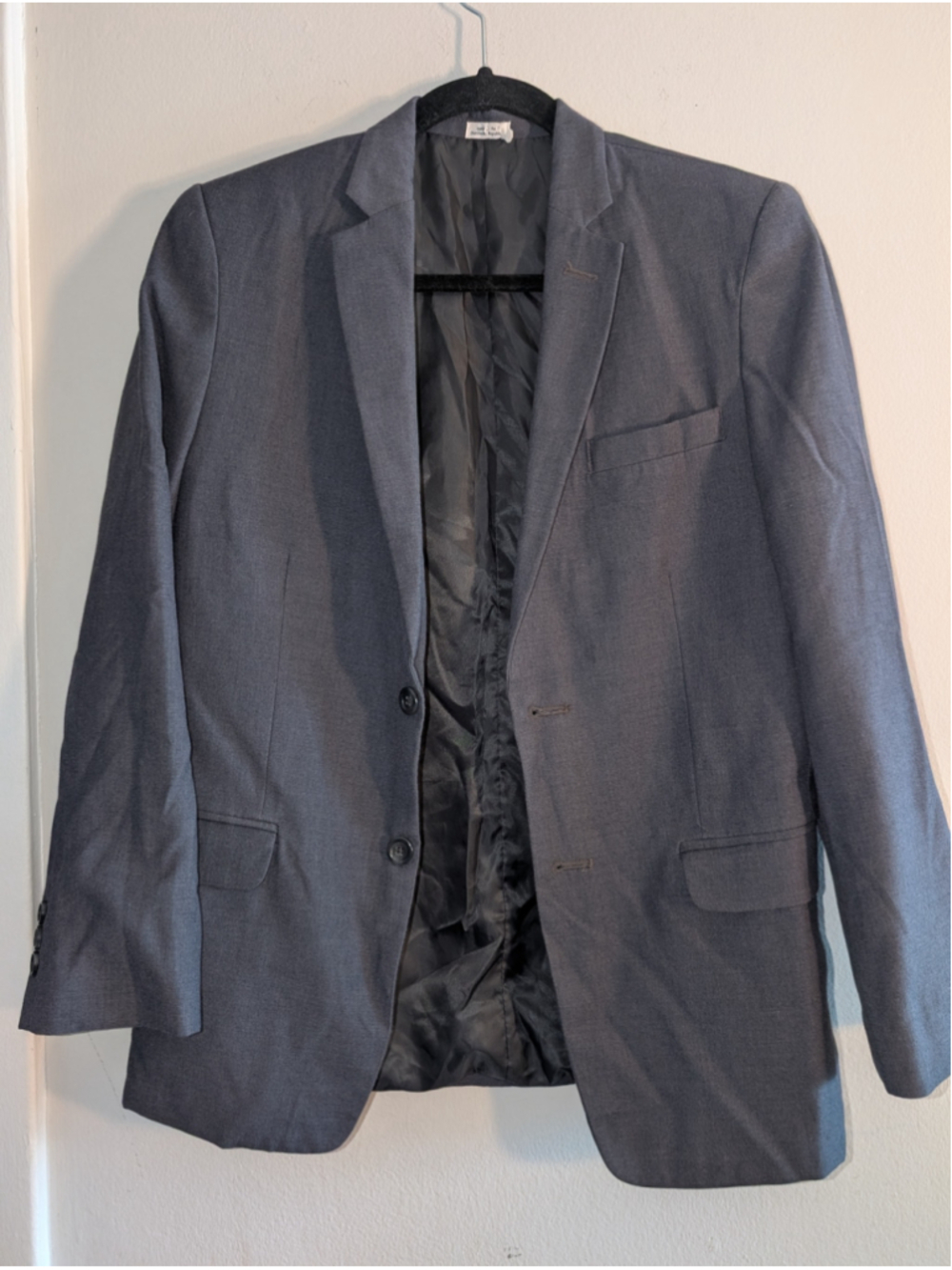 Calvin Klein Gray Regular Fit Sport Coat Blazer, 16